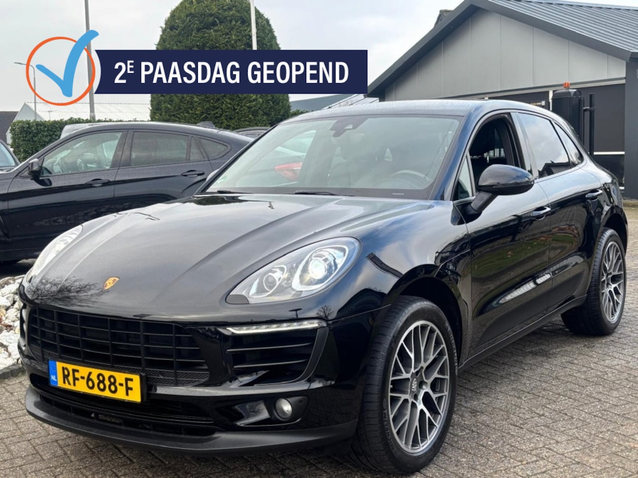 Porsche Macan - 2.0 Turbo 252PK Benzine 2016 Zwart OH Historie - AutoWereld.nl