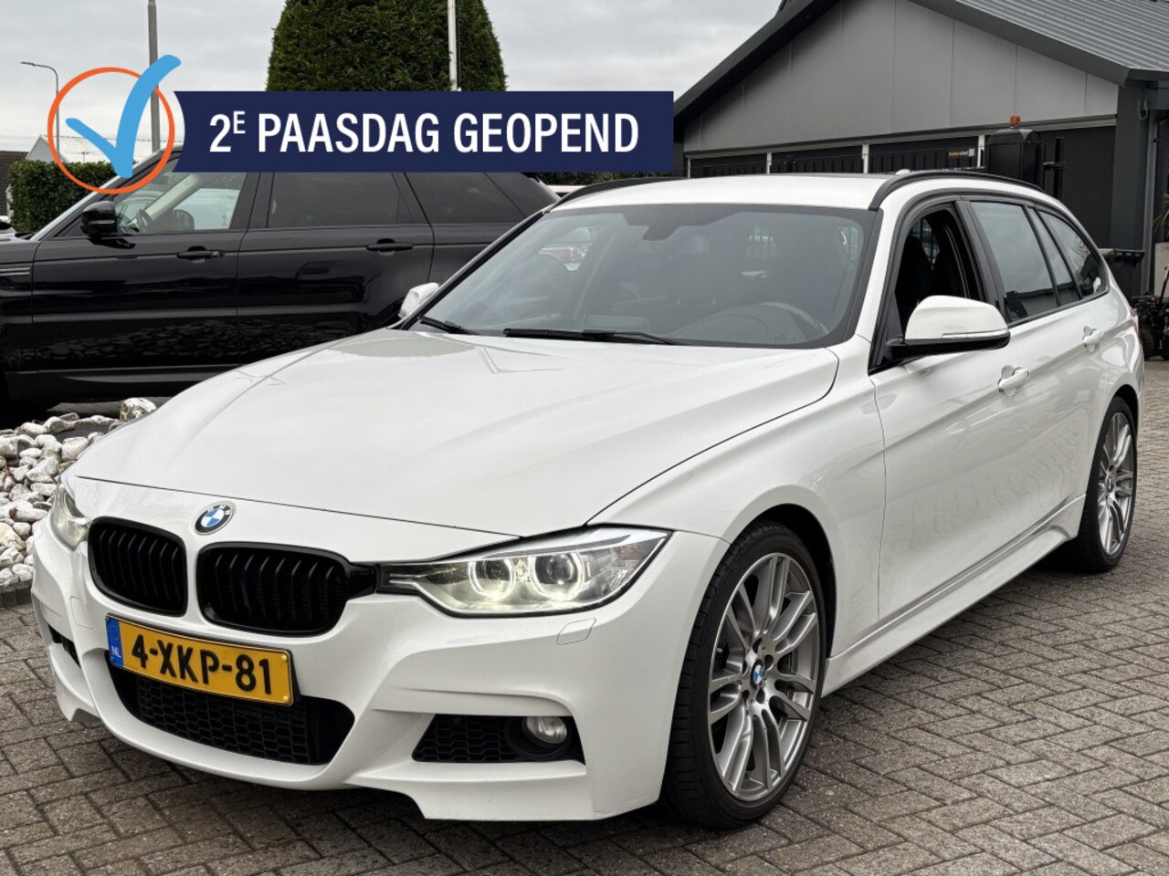 BMW 3-serie Touring - 320i Exe M-Pakket 2014 Wit Trekhaak - AutoWereld.nl