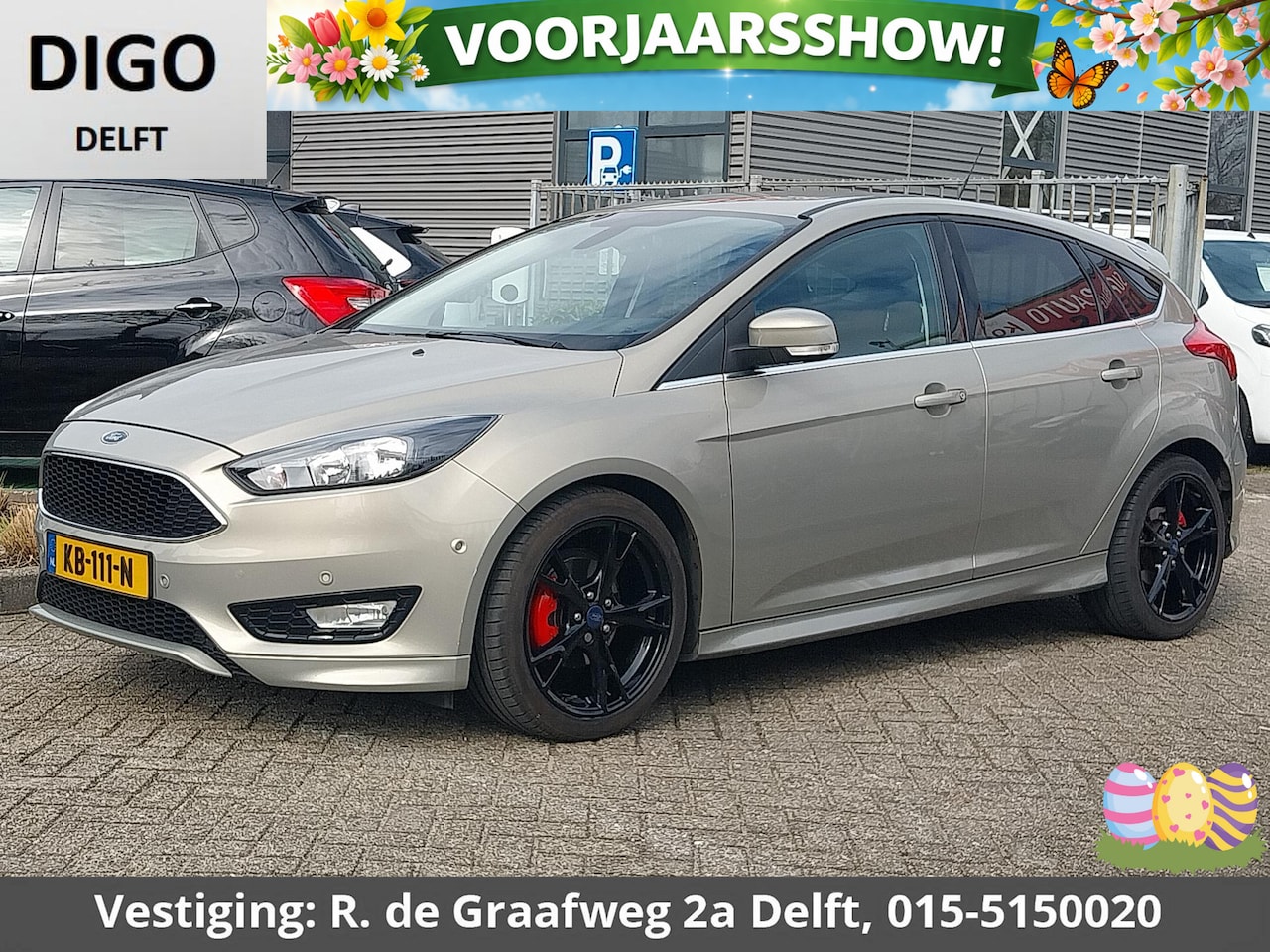 Ford Focus - 1.0 Titanium Sport | Navigatie | Camera | Parkeersensoren | Afn.Trekhaak - AutoWereld.nl