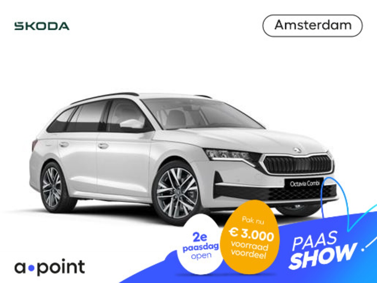 Skoda Octavia Combi - Business Edition Plus m-HEV 1.5 TSI 115 pk 7 versn. DSG | Winter pakket | Lichtmetalen vel - AutoWereld.nl