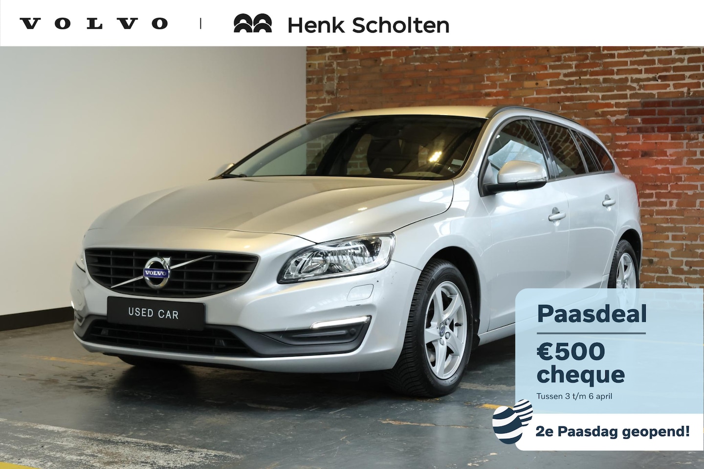 Volvo V60 - T3 Polar+ | 100% dealeronderhouden | Stoel-/ stuurwielverwarming | Verwarmde achterbank | - AutoWereld.nl