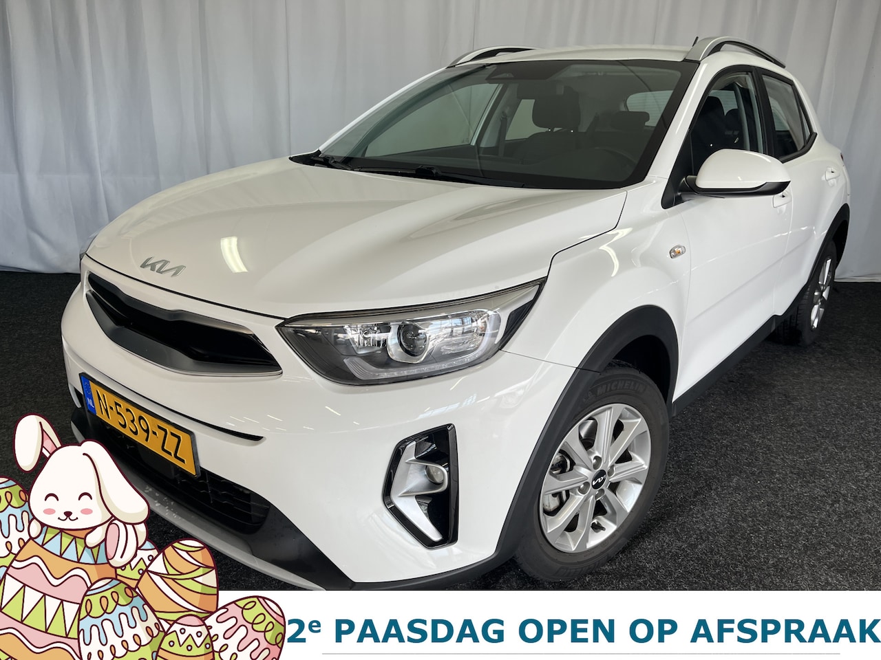 Kia Stonic - 1.0 T-GDi MHEV DynamicLine 1E EIGN/AIRCO/CAMERA/APPLE/CRUISE - AutoWereld.nl