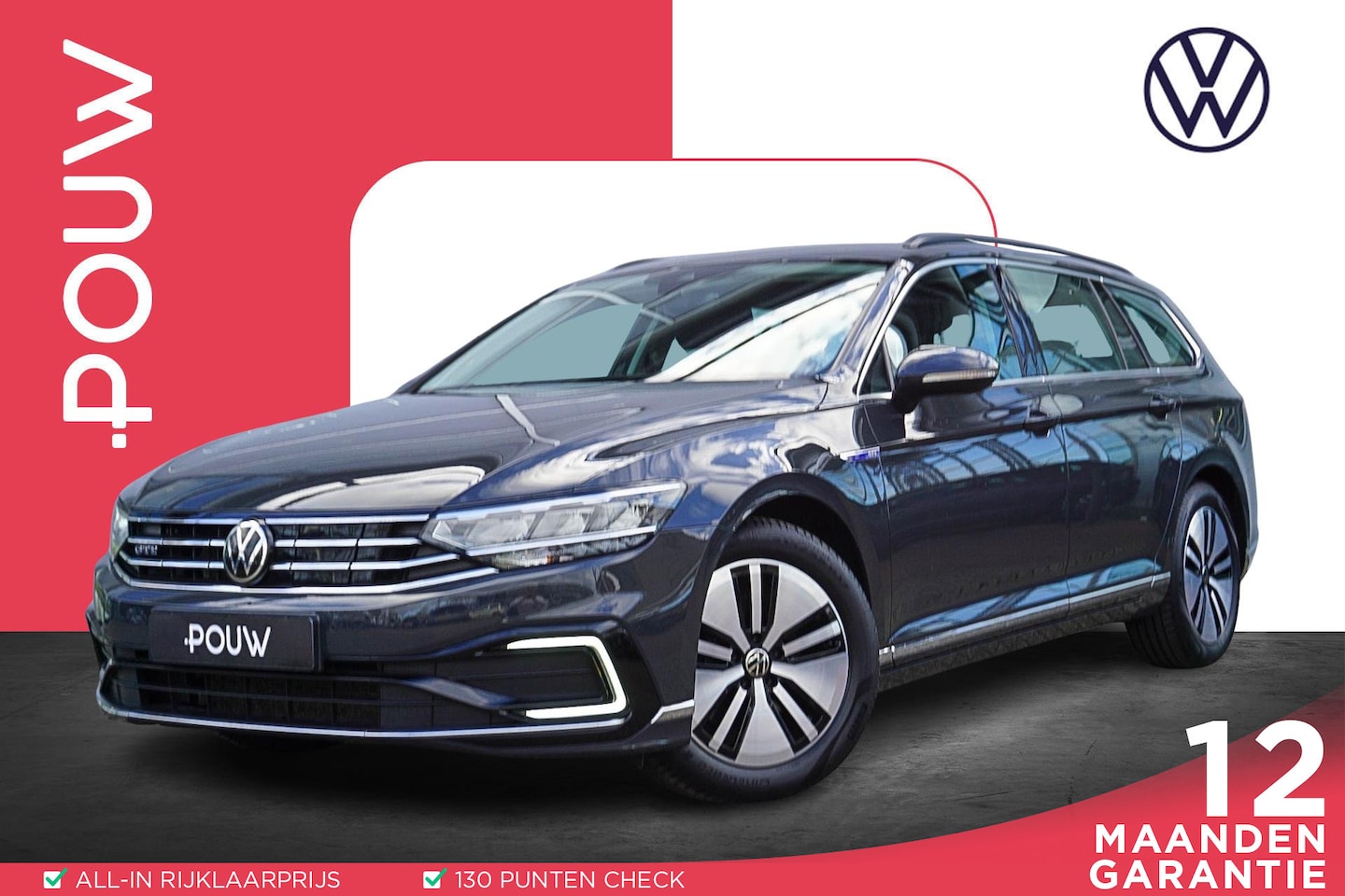 Volkswagen Passat Variant - 1.4 TSI 218pk PHEV GTE Business | Trekhaak | Navigatie | Adaptive Cruise - AutoWereld.nl