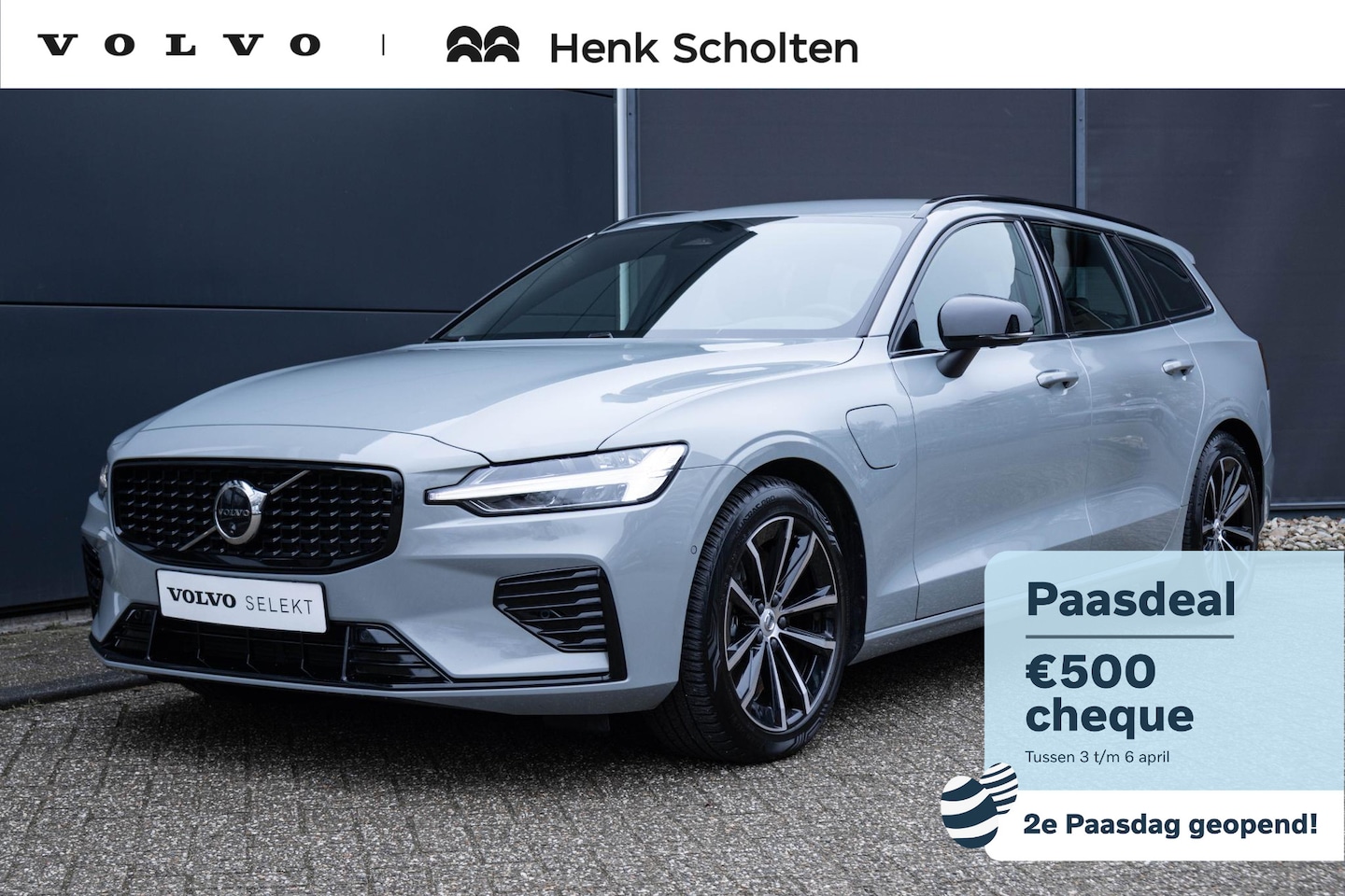 Volvo V60 - T6 Plug-in hybrid AWD Plus Dark | Trekhaak | Verwarmbare voorstoelen+stuurwiel+achterbank - AutoWereld.nl
