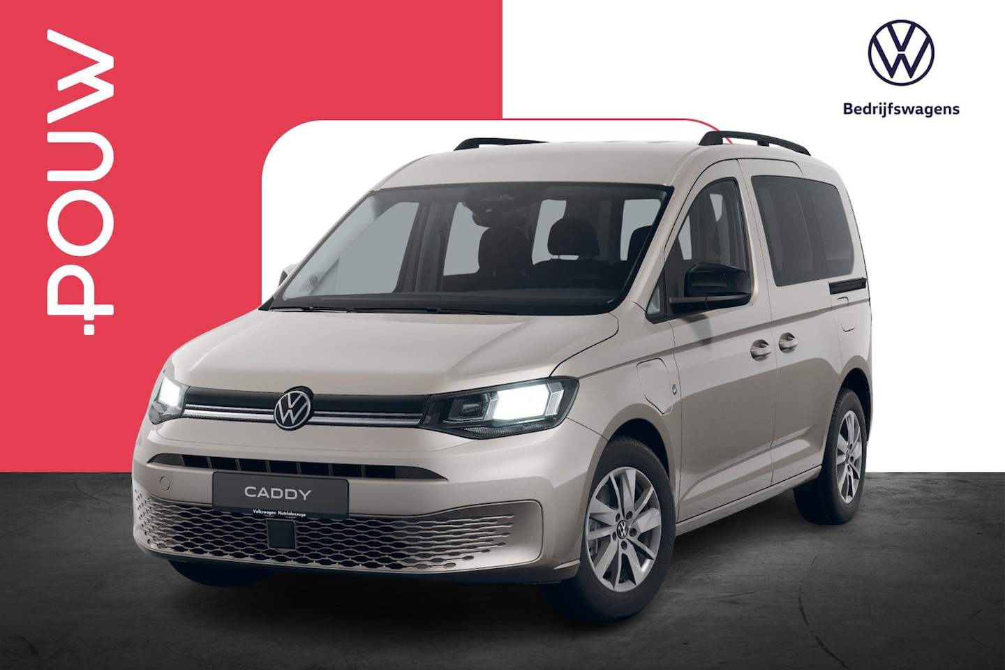 Volkswagen Caddy - Kombi 1.5 TSI 150pk Hybride Life | Styling Pakket | Trekhaak Wegklapbaar - AutoWereld.nl