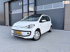 Volkswagen Up! - 1.0 high up|Pano|Stoel verw|Bluetooth|Airco|dealer onderhouden|