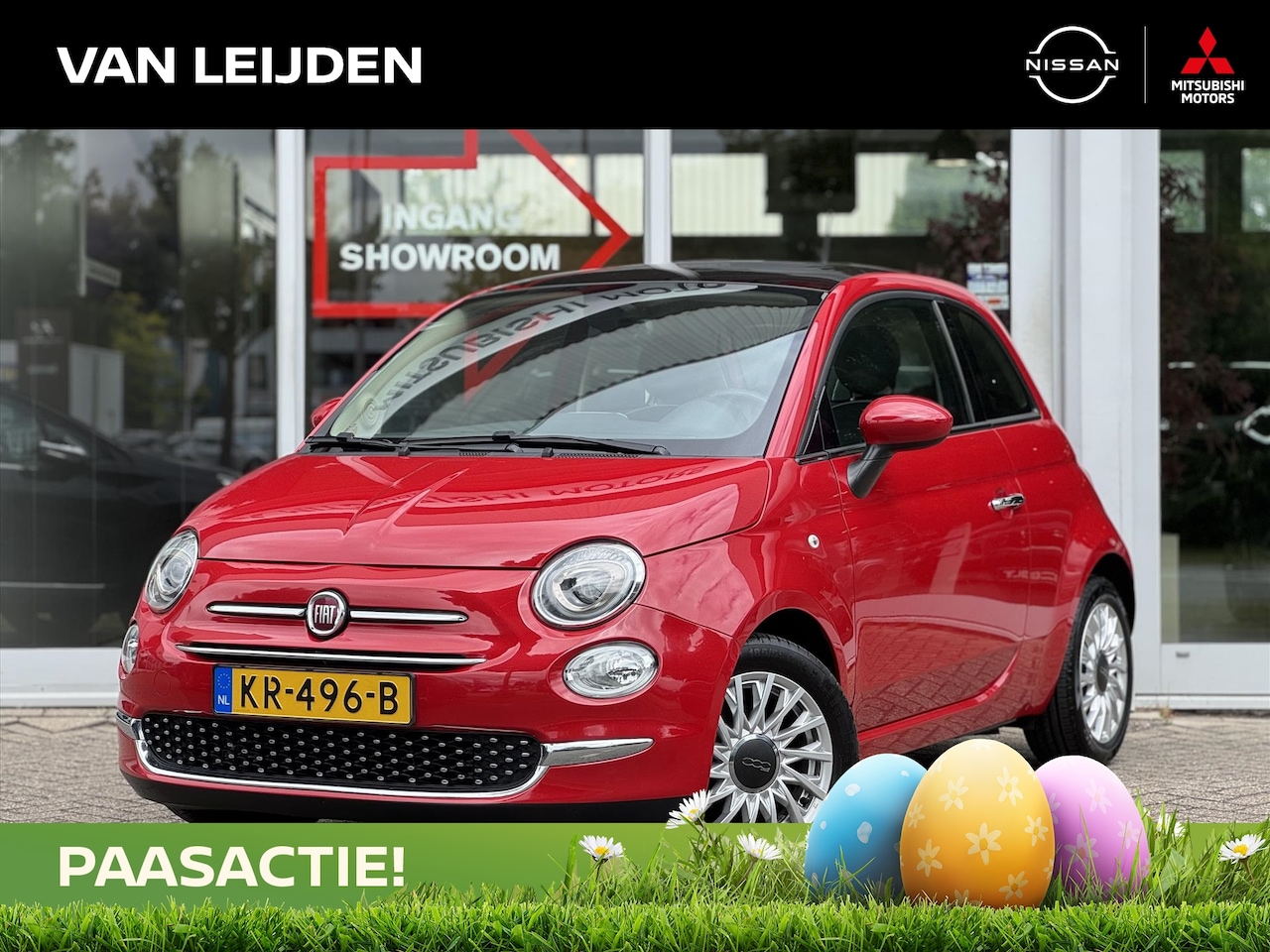 Fiat 500 - 0.9 Turbo Lounge | Navigatie | Panoramadak | ECC - AutoWereld.nl
