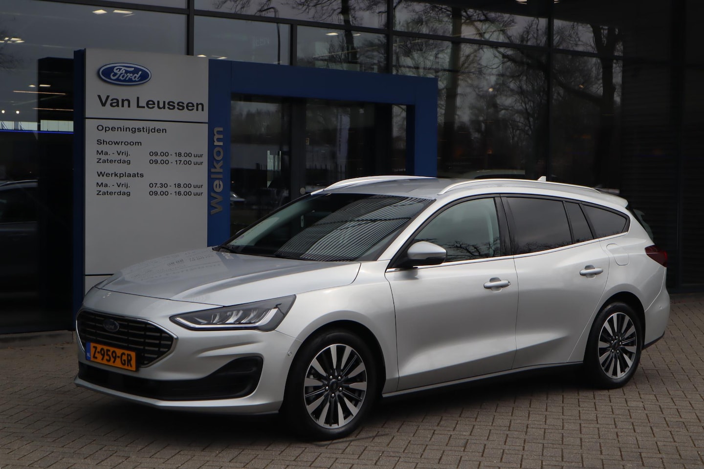 Ford Focus Wagon - 125PK HYBRID TITANIUM-X VIRTUAL-COCKPIT B&O AUDIO CLIMA P-SENSOREN 17"LMV LED CAMERA WINTE - AutoWereld.nl