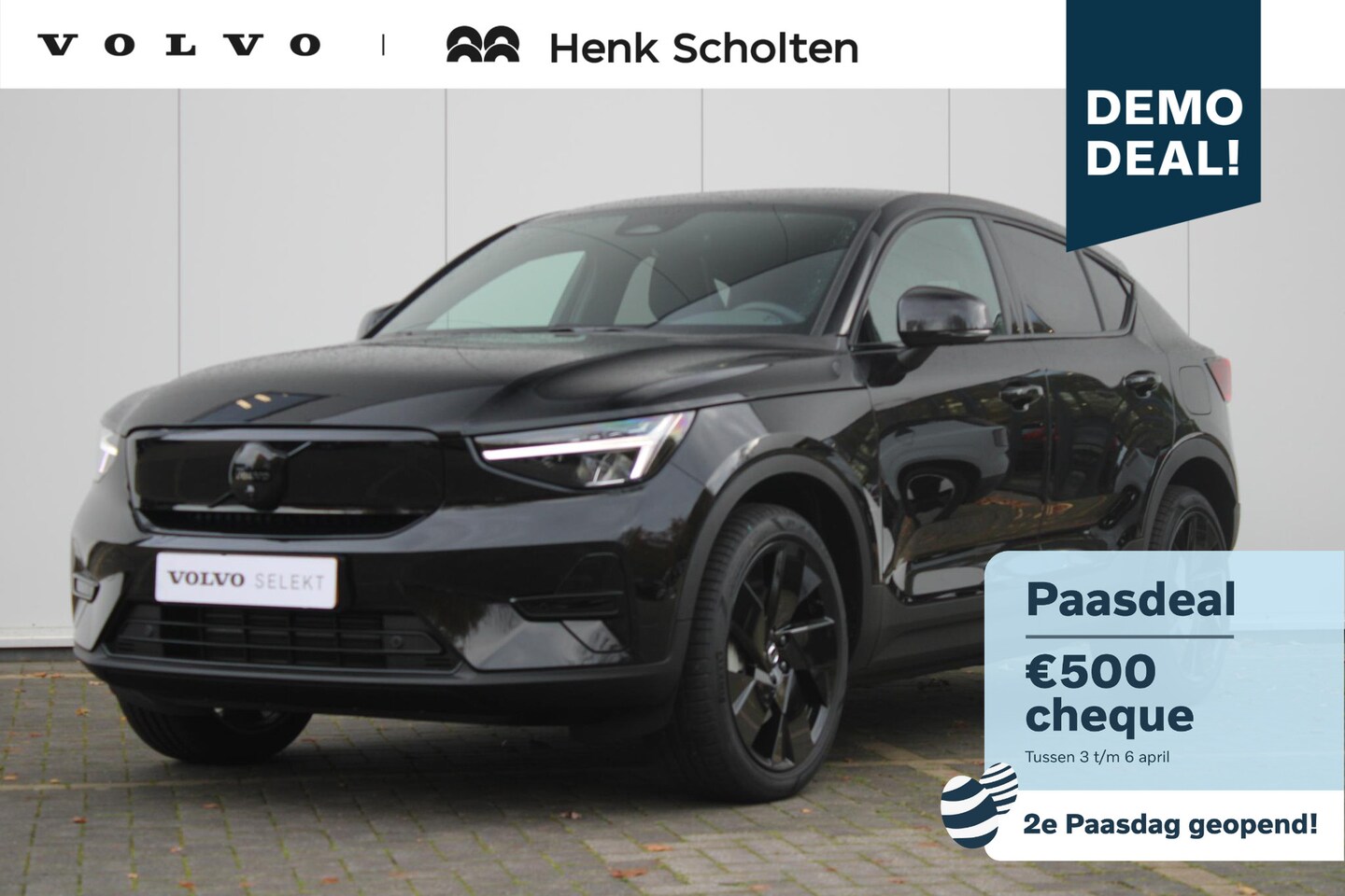 Volvo EC40 - Single Motor Extended Range Ultra Black Ed. 82 kWh | Panoramadak met schuif-/kantelfunctie - AutoWereld.nl