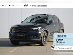 Volvo EX40 - Twin Motor Performance Ultra Black Edition 82 kWh | Panoramisch schuif-/kanteldak | Verwar