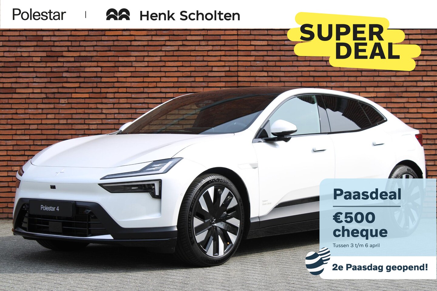 Polestar 4 - Long Range Single Motor Prime Pro 100 kWh | NIEUW UIT VOORRAAD | Panoramisch dak | Adaptiv - AutoWereld.nl