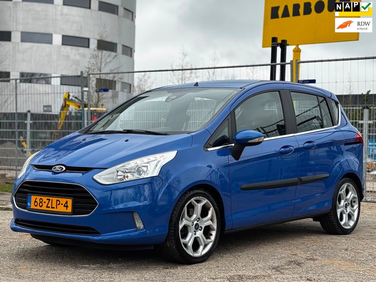 Ford B-Max - 1.0 EcoBoost Titanium|UITMUNTEND STAAT|INSTAPKLAAR - AutoWereld.nl