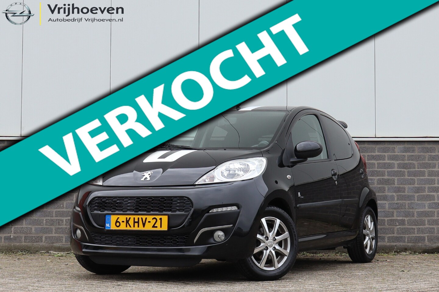 Peugeot 107 - 1.0 Black & Silver 1e eig. NL Auto - AutoWereld.nl