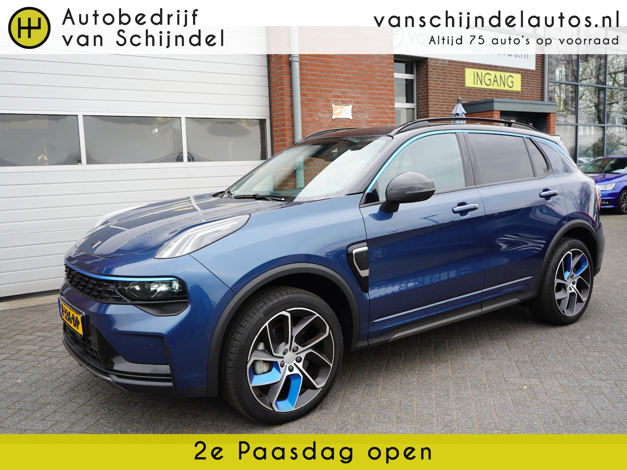 Lynk & Co 01 - 1.5 261PK! MY 23 ZWARTE HEMEL! ORIGINEEL NEDERLANDS! 360CAMERA PANORAMADAK FULL LED 20INCH - AutoWereld.nl