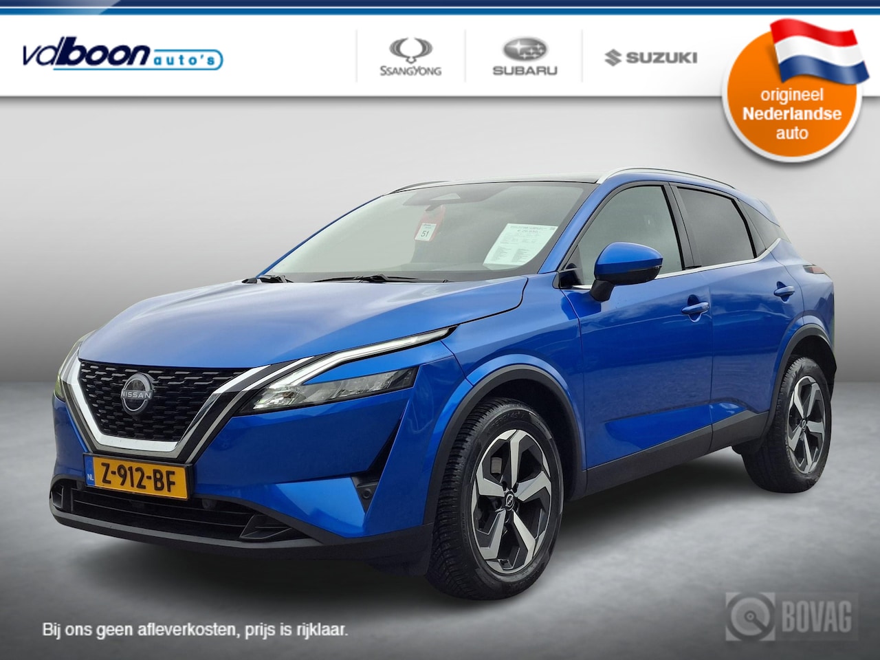 Nissan Qashqai - 1.3 MHEV Xtronic N-Connecta NAVI | PANO DAK | NL-auto | rijklaarprijs !! - AutoWereld.nl