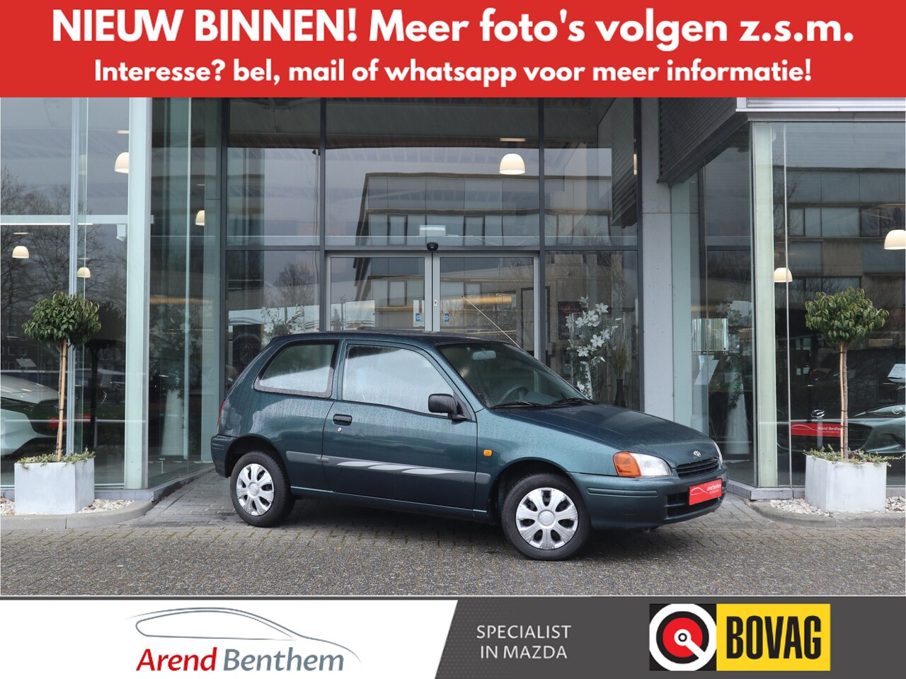 Toyota Starlet - 1.3-16V XLi 1.3-16V XLi - AutoWereld.nl