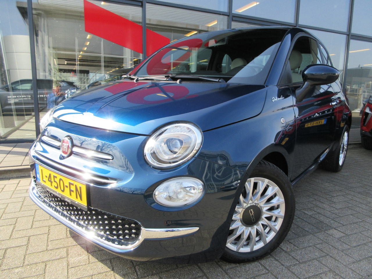 Fiat 500 - 1.0 Hybrid Dolcevita | 1E EIGENAAR | VIERSEIZOENEN BANDEN | PANORAMADAK | CRUISE CONTROL | - AutoWereld.nl
