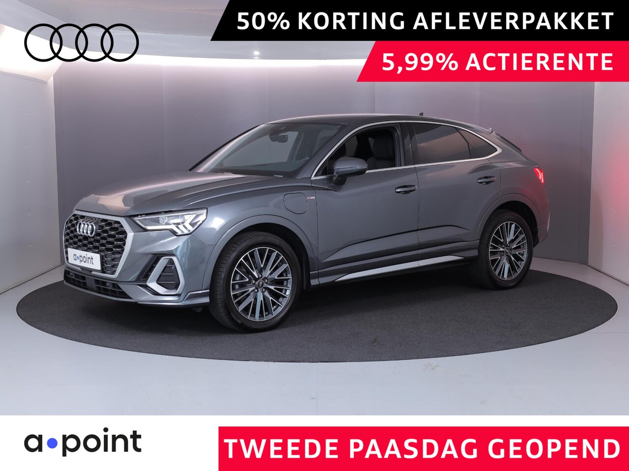 Audi Q3 Sportback - 45 TFSI e S Edition 245pk | 87% SOH | Private lease vanaf €800,- | Elektrisch verstelbare - AutoWereld.nl