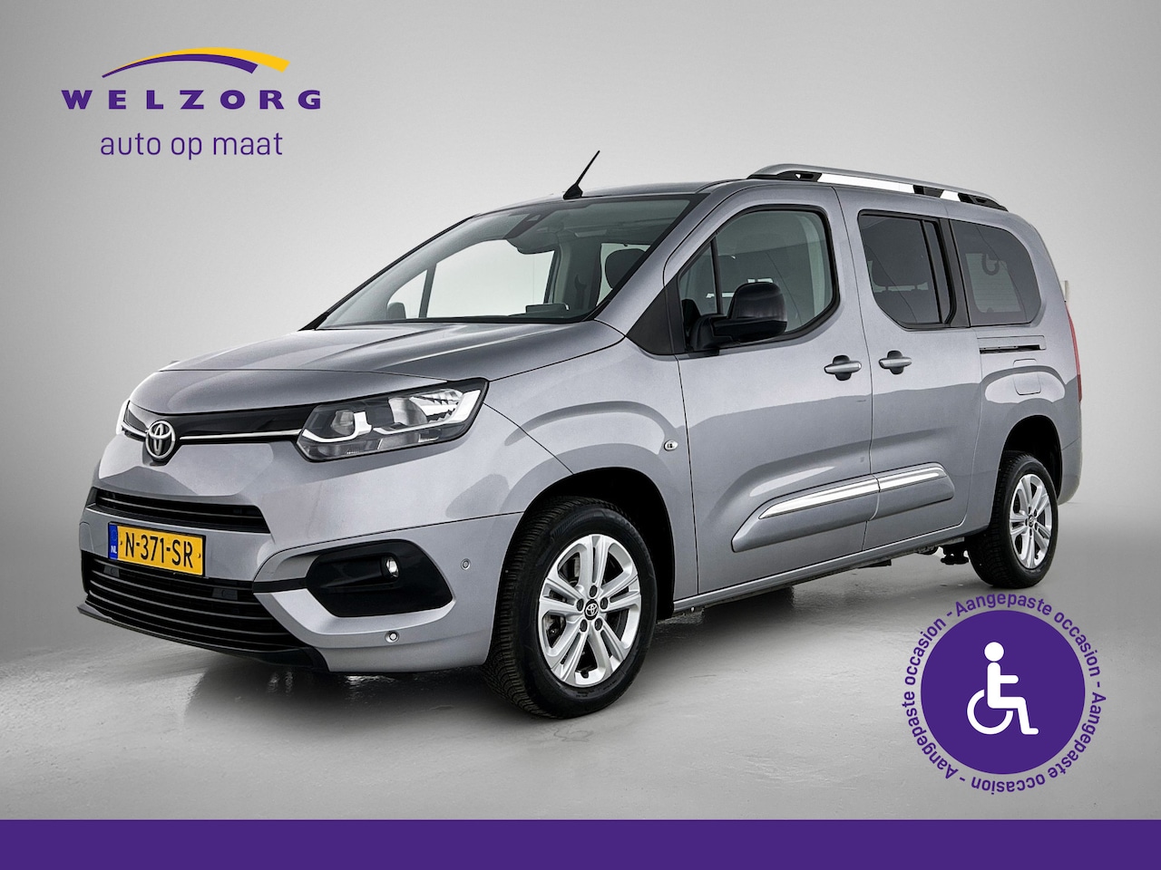 Toyota ProAce City Verso - 1.2 Turbo Active Long Rolstoelauto - AutoWereld.nl