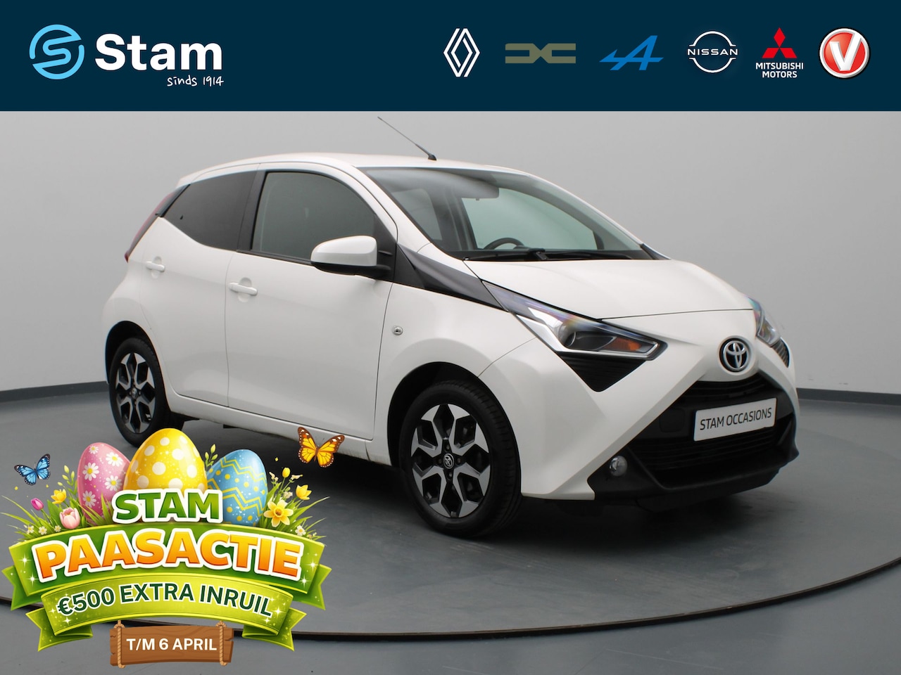 Toyota Aygo - VVT-i x-joy 70pk Camera | Climate | Carplay - AutoWereld.nl