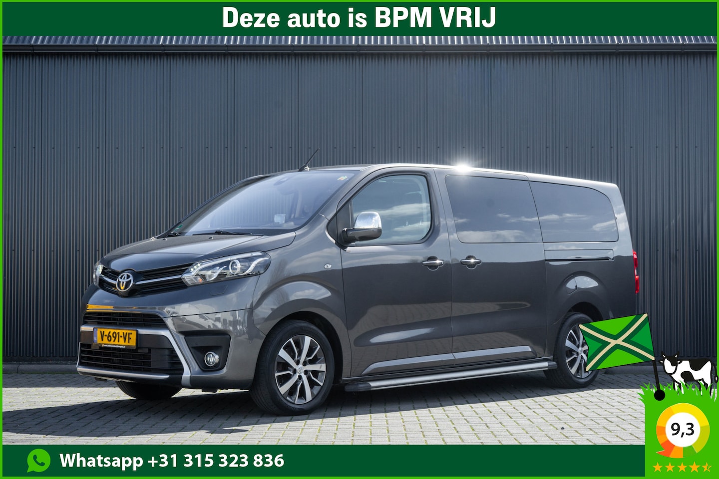 Toyota ProAce - | Automaat | Vol opties | Massage stoel | LED | Lederen Interieur | Camera | Head-up displ - AutoWereld.nl