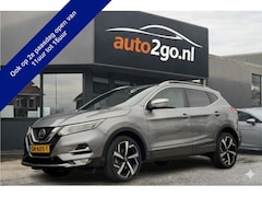 Nissan Qashqai - 1.2 AUT TEKNA+ PANODAK DESIGNO-LEDER NAVI CAMERA LED LMV PDC