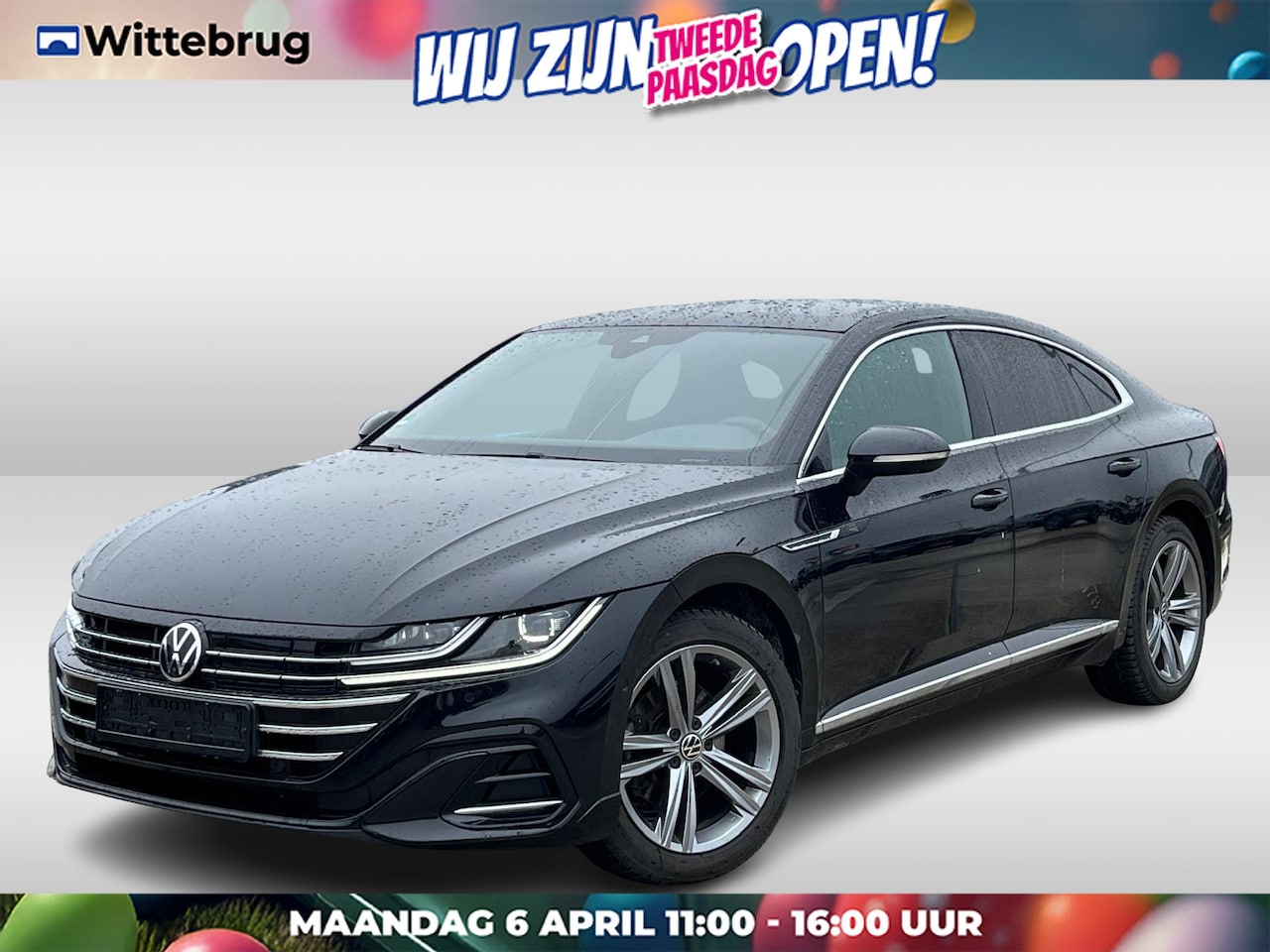 Volkswagen Arteon - 1.4 TSI 218pk Hybrid R-Line DSG Automaat / Panorama dak / Leder / LM 19 inch / Navigatie P - AutoWereld.nl