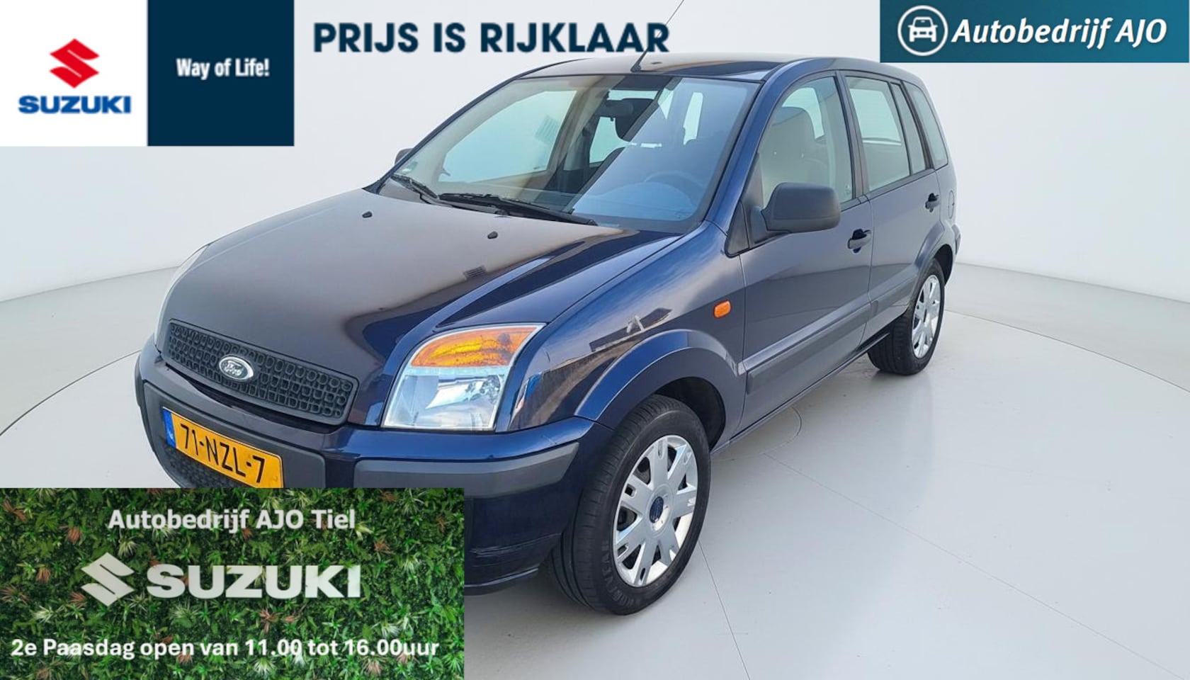 Ford Fusion - 1.4-16V Cool & Sound Rijklaar prijs - AutoWereld.nl