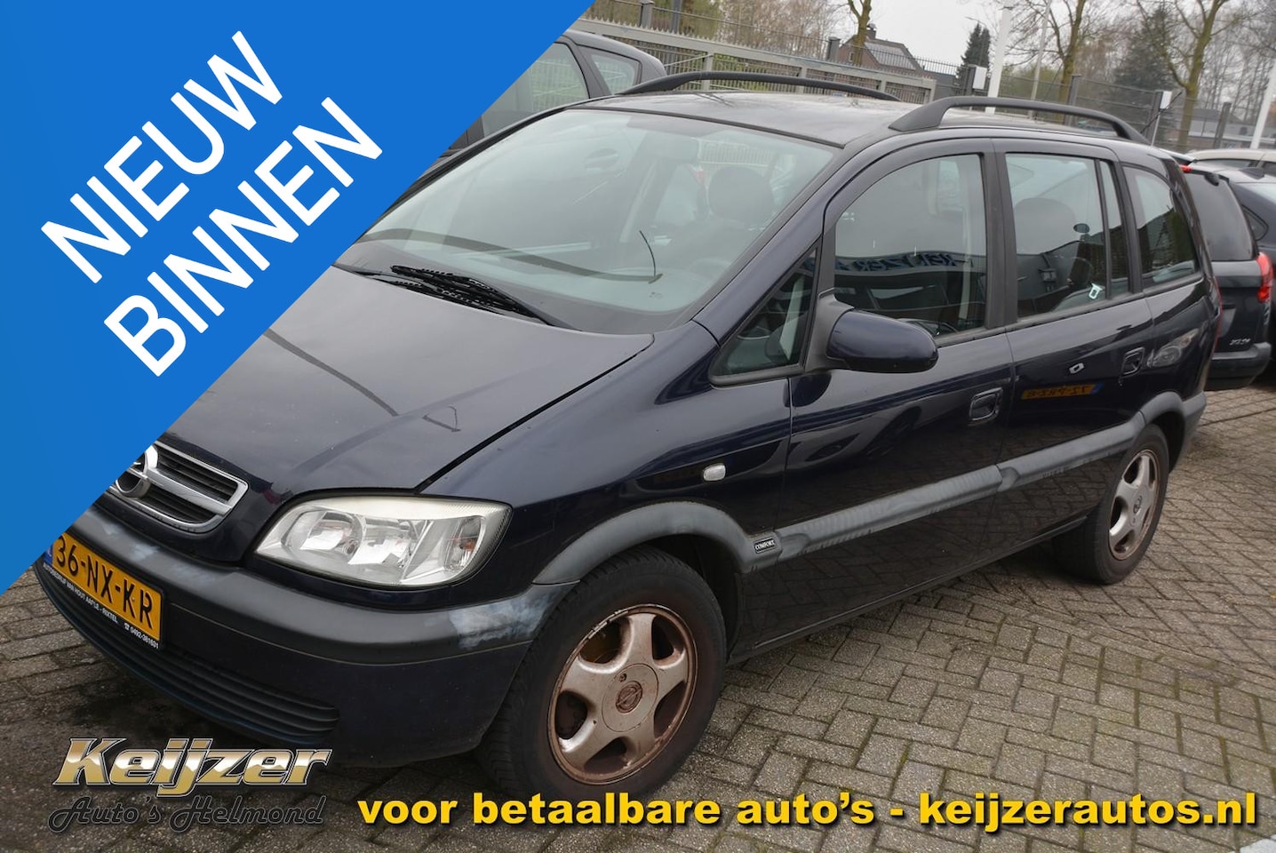 Opel Zafira - 1.8-16V Comfort airco + 7 zitpl. - AutoWereld.nl