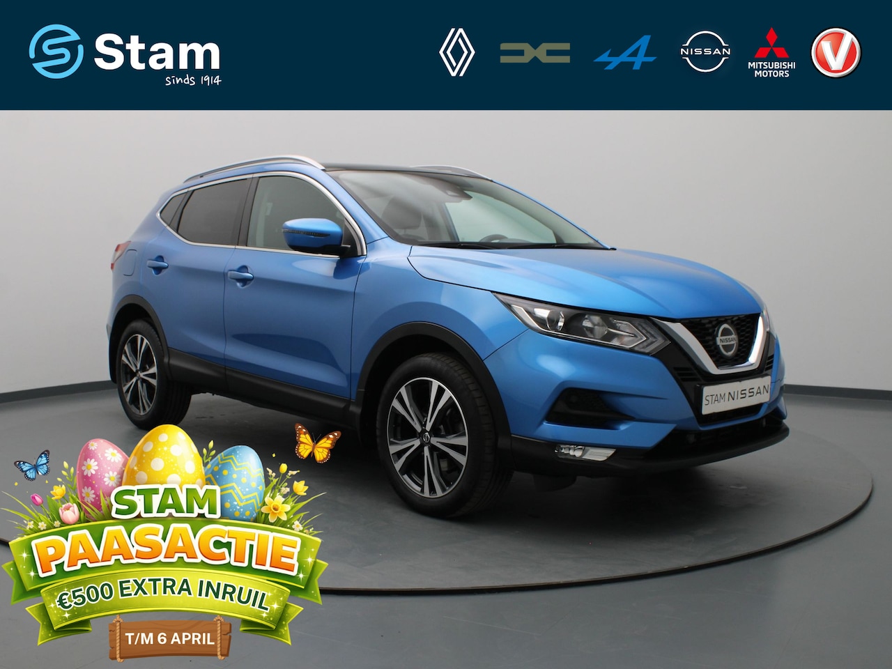 Nissan Qashqai - N-Connecta 115pk Camera | Cruise | Navi | Parkeersens. v+a | Panoramadak - AutoWereld.nl
