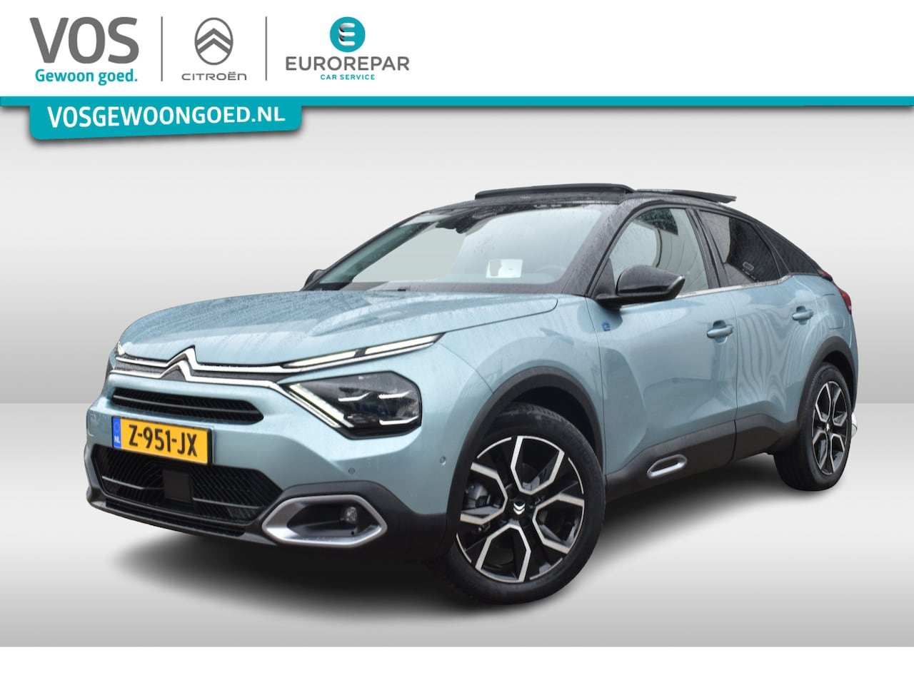 Citroën Ë-C4 - Max 50 kWh Leder | Panoramadak | Navi | Camera V+A | Massagestoel | Carplay | Verwarmbare - AutoWereld.nl