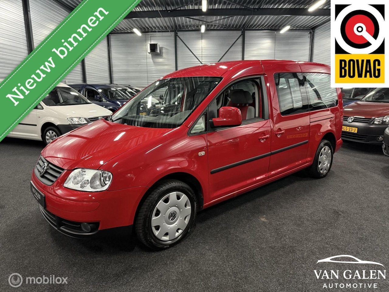Volkswagen Caddy Maxi - 1.6 Trendline 7p Cruise|Trekhaak|APK✅ - AutoWereld.nl