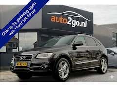 Audi Q5 - 3.0 TDI AUT7 QUATTRO 2X S-LINE 245 PK. LEDER NAVI AIRCO LED LMV PDC