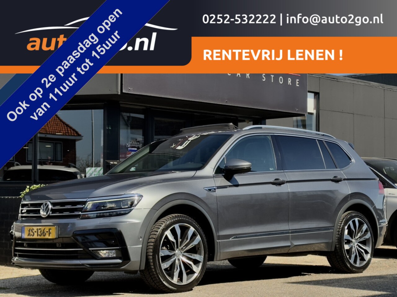 Volkswagen Tiguan Allspace - 16x / Tiguan 7Prs 1.5 TSI R-Line AUT in de Mooiste Uitvoeringen !! - AutoWereld.nl
