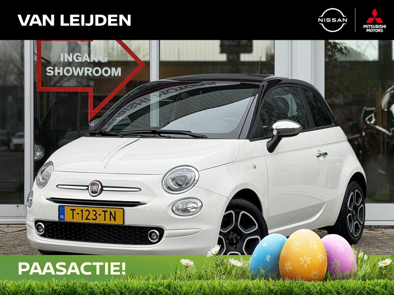 Fiat 500 - 1.0 Hybrid Club | Airco | Cruise Control | Apple CarPlay | Android Auto | PDC achter - AutoWereld.nl