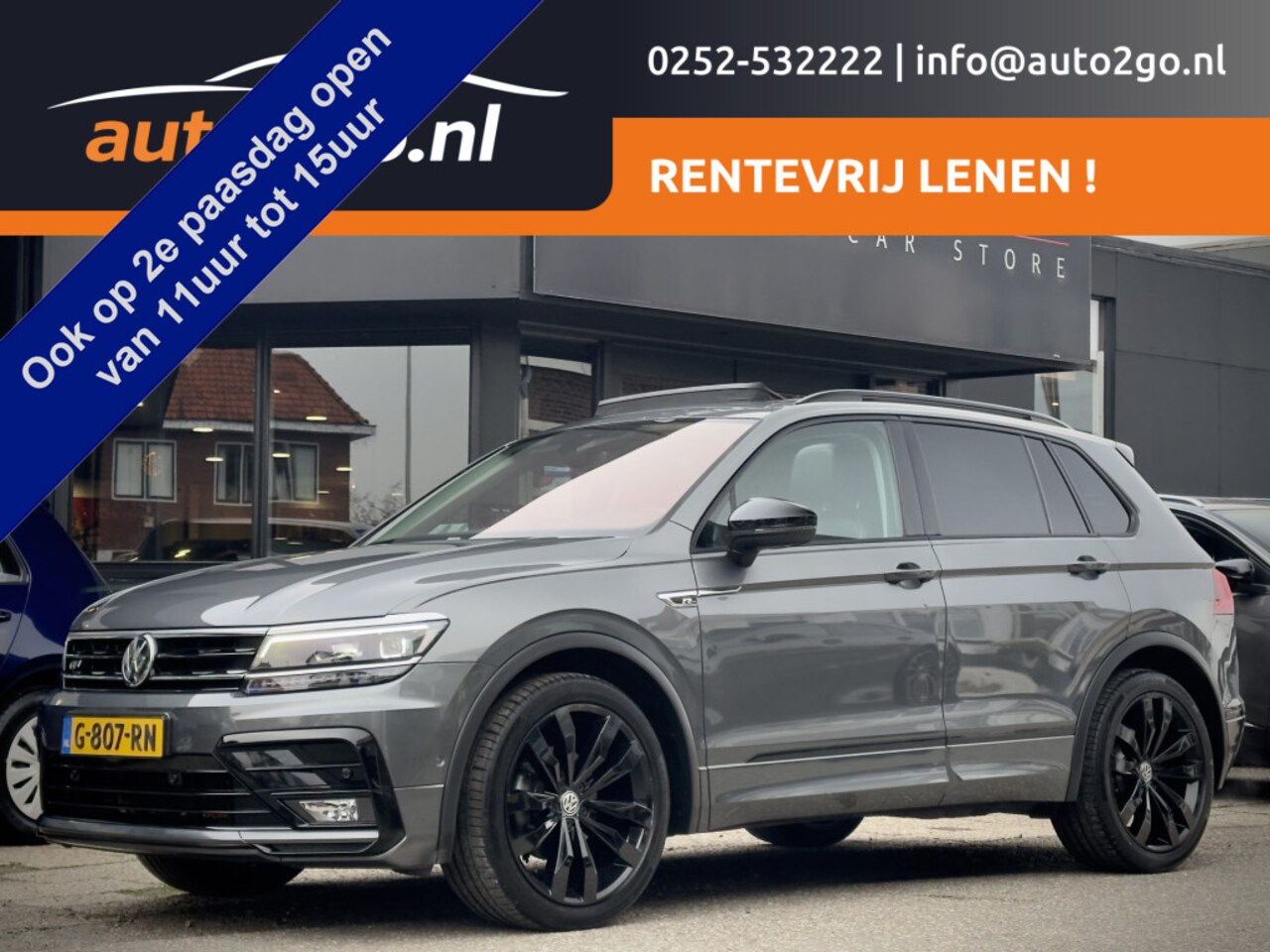Volkswagen Tiguan Allspace - 16x 7Prs / Tiguan 1.5 TSI R-Line AUT in de Mooiste Uitvoeringen !! - AutoWereld.nl