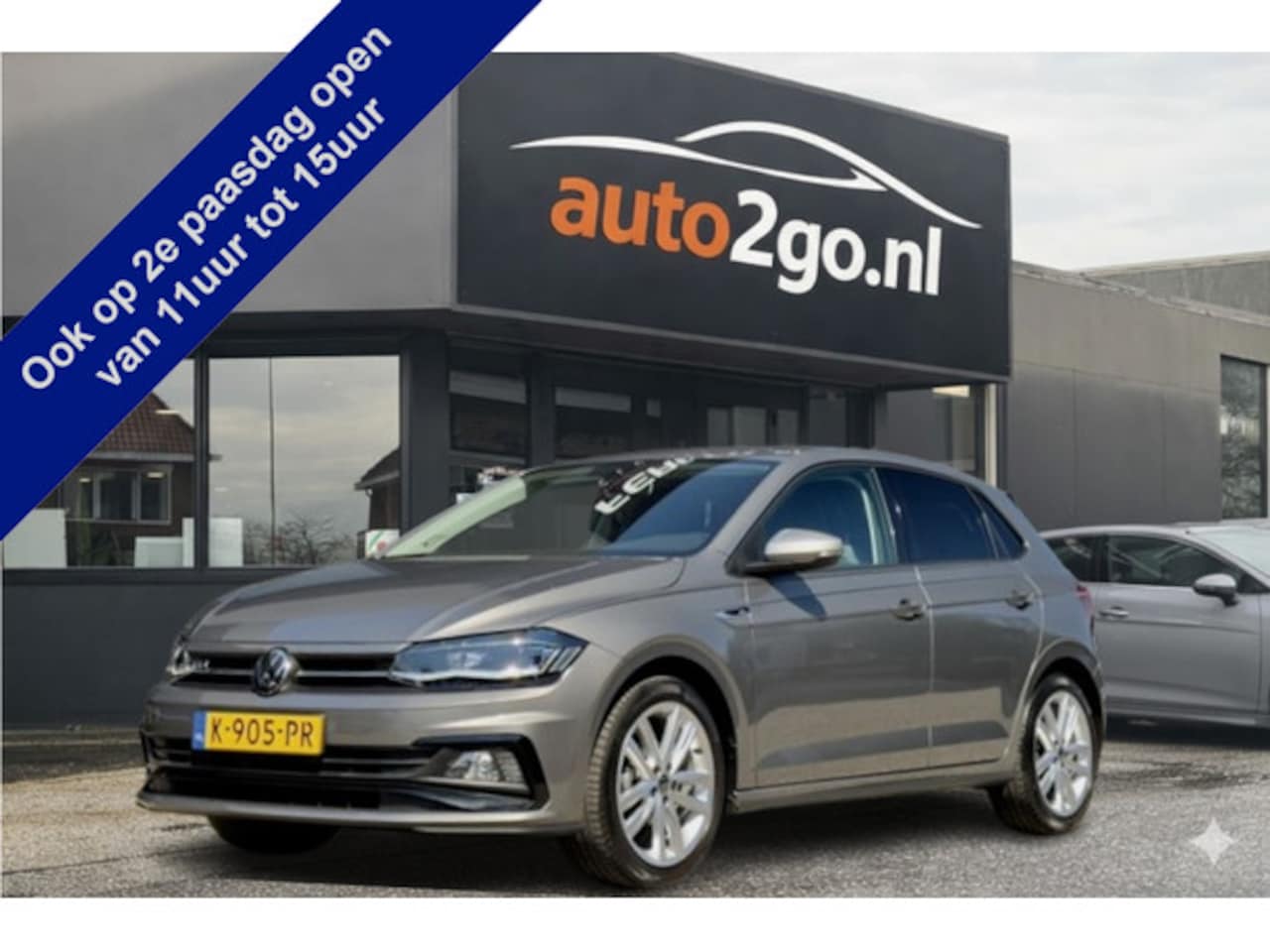 Volkswagen Polo - 1.0 TSI R-LINE 57D.KM!! NAVI CAMERA AIRCO APPLE-CARPLAY LED LMV PDC - AutoWereld.nl