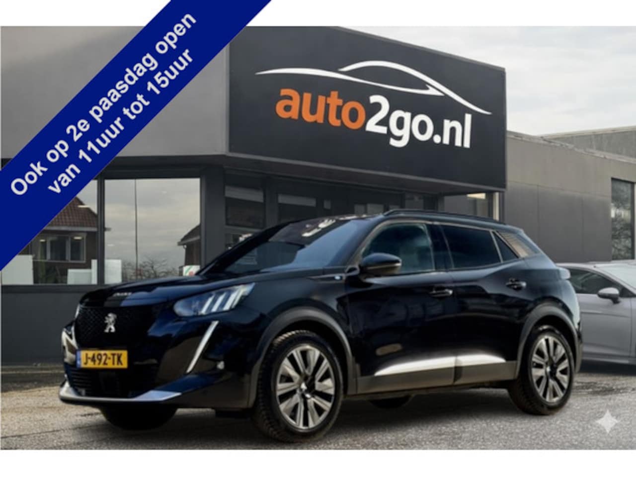 Peugeot e-2008 - GT-LINE AUT 91,4% SOH 79D.KM!! PANODAK LEDER NAVI CAMERA DIGI-DASH APPLE-CARPLAY LED LMV P - AutoWereld.nl