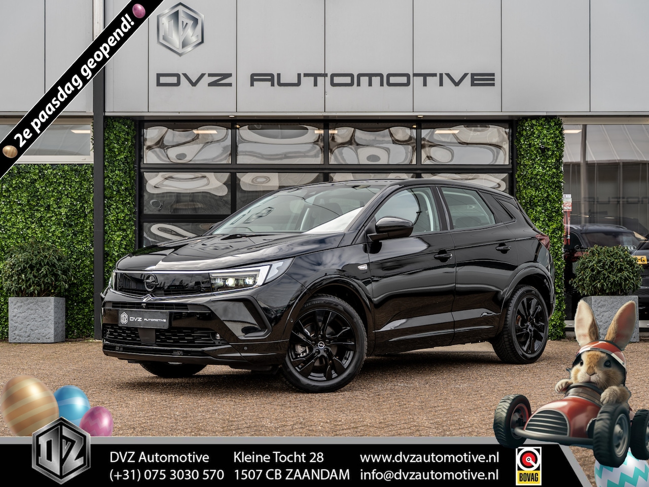 Opel Grandland - 1.2 Turbo Hybrid GS | Black Pack | 360 Camera | - AutoWereld.nl