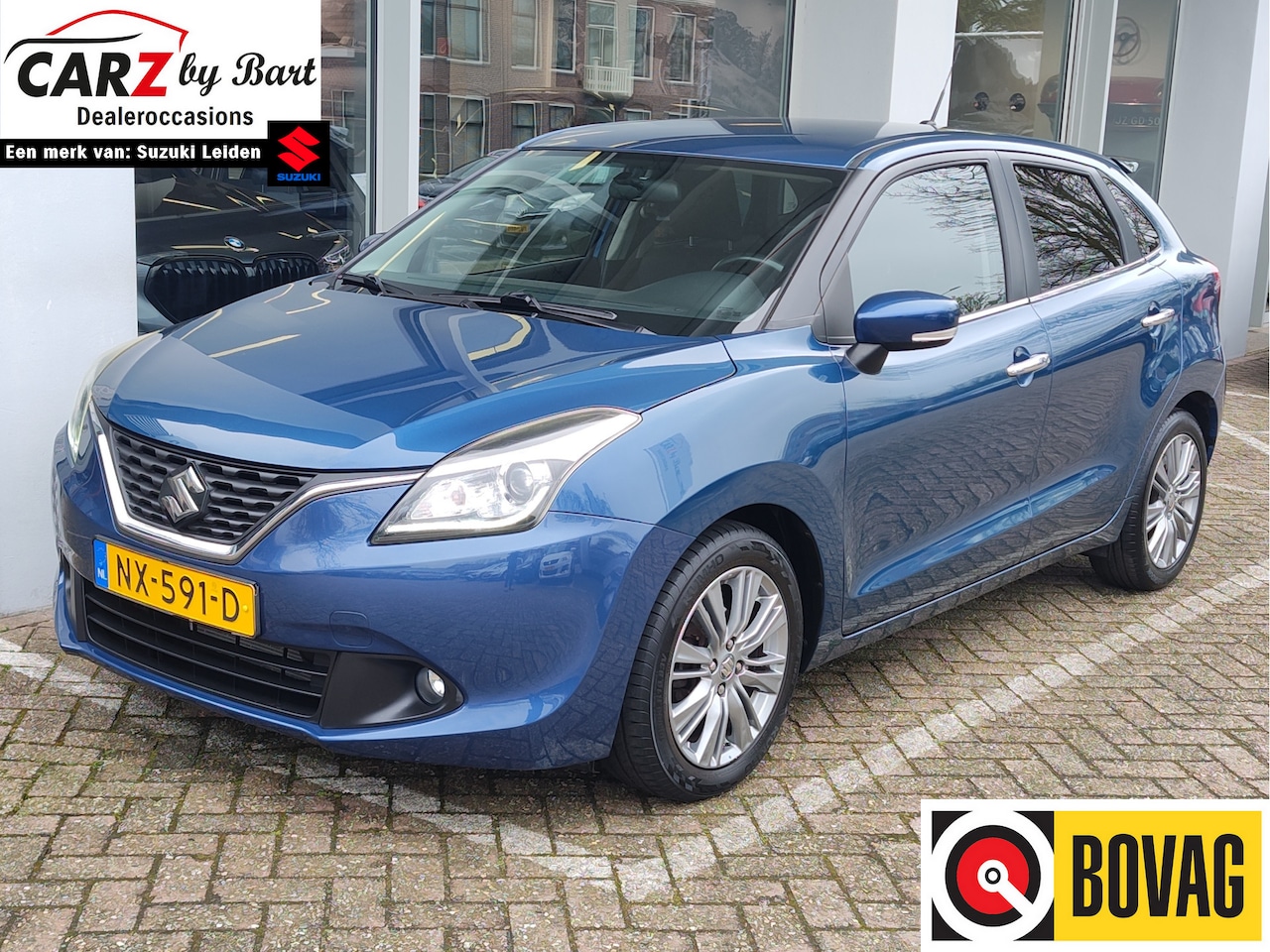 Suzuki Baleno - 1.0 BOOSTERJET HIGH EXECUTIVE AUT. Navi | Keyless | Adaptive Cruise | Camera - AutoWereld.nl