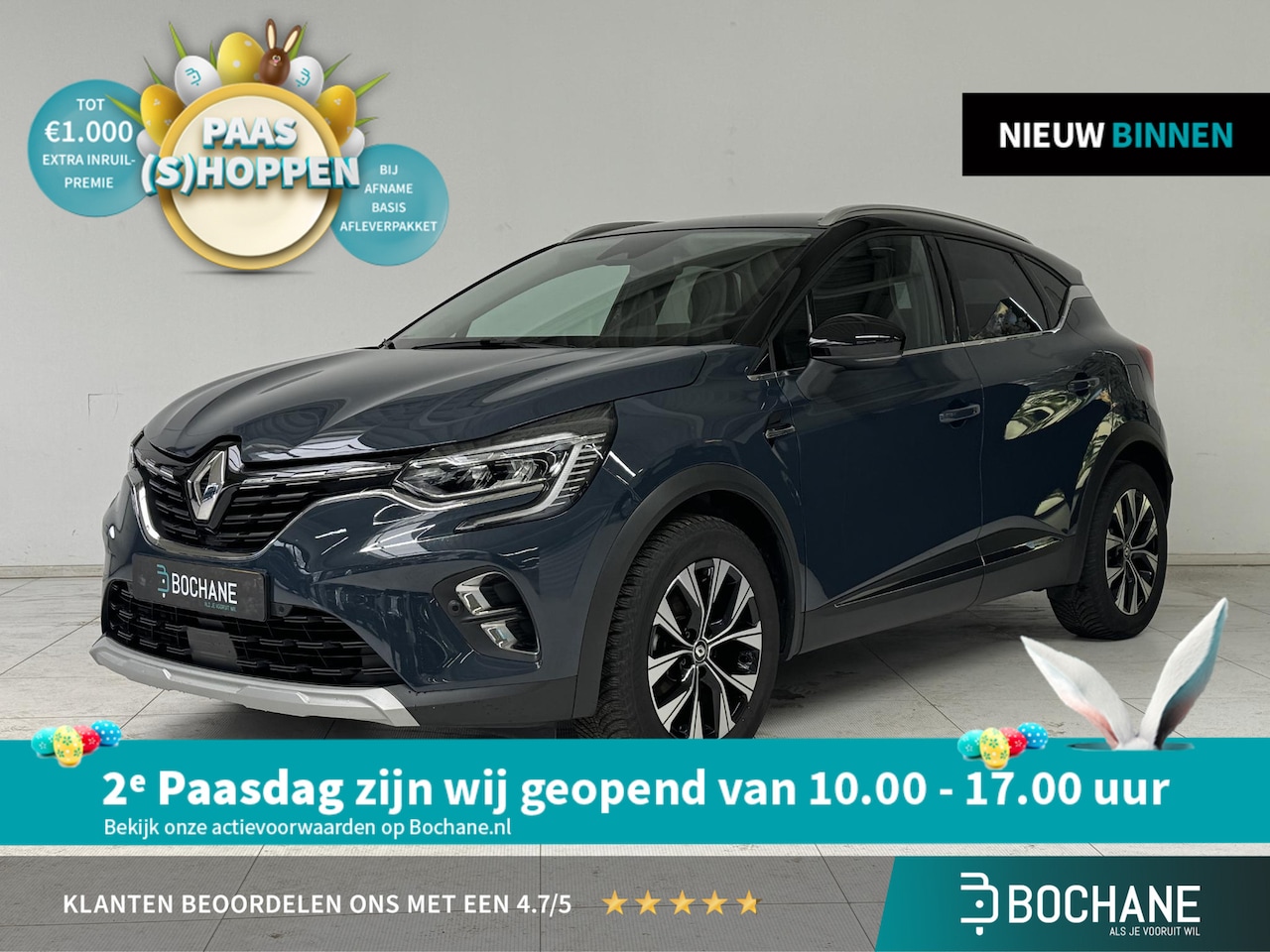 Renault Captur - 1.6 E-Tech plug-in hybrid 160 Techno | Achteruitrijcamera | Navigatie | Climate Control | - AutoWereld.nl