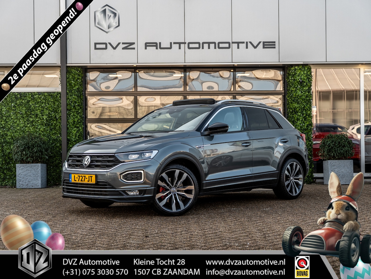 Volkswagen T-Roc - 2.0 TSI 190PK 4Motion Sport R-Line | Pano | Virtual | Camera | - AutoWereld.nl
