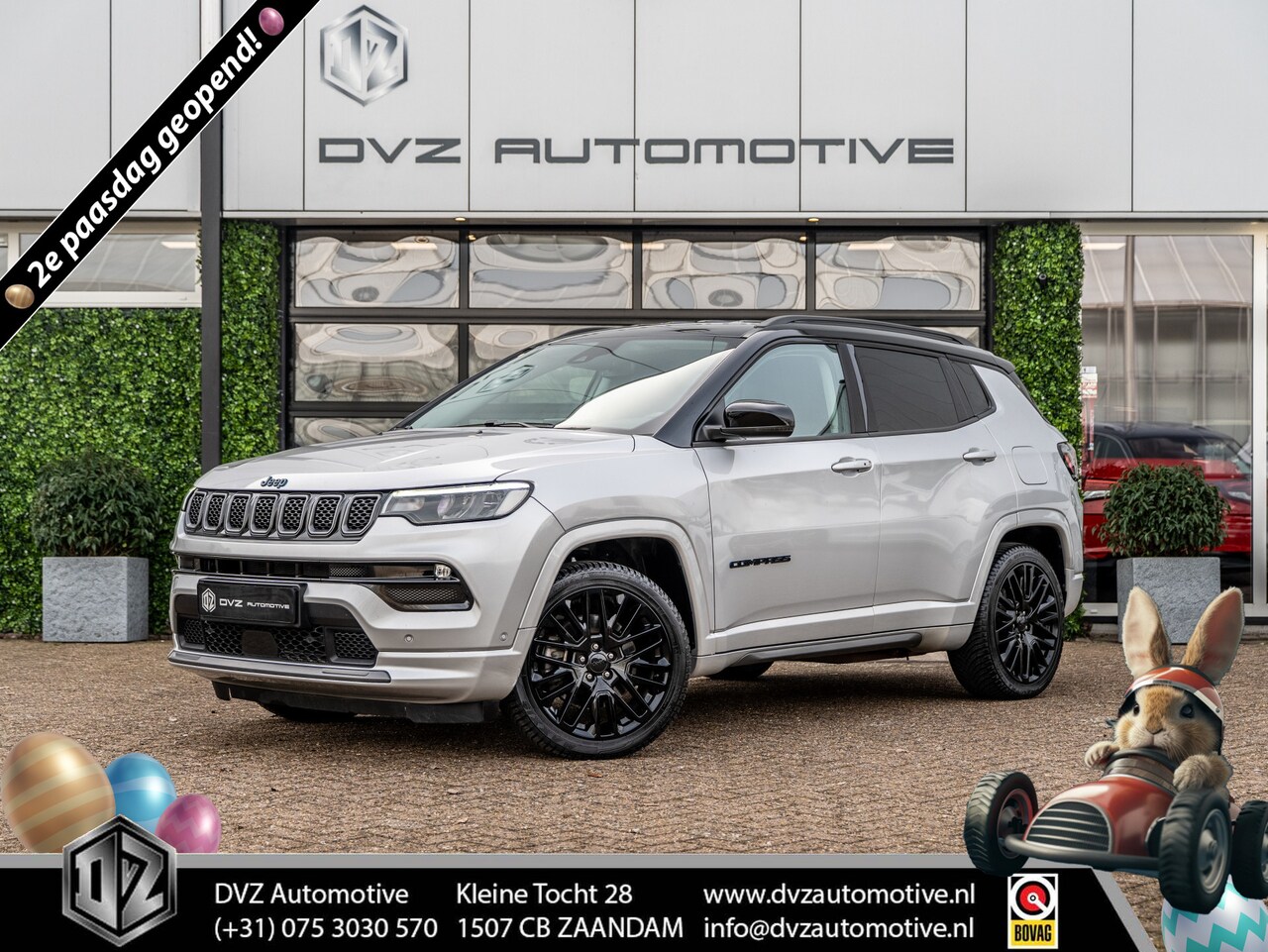 Jeep Compass - 4xe 240 Plug-in Hybrid Electric S | Virtual | Camera | Carplay - AutoWereld.nl