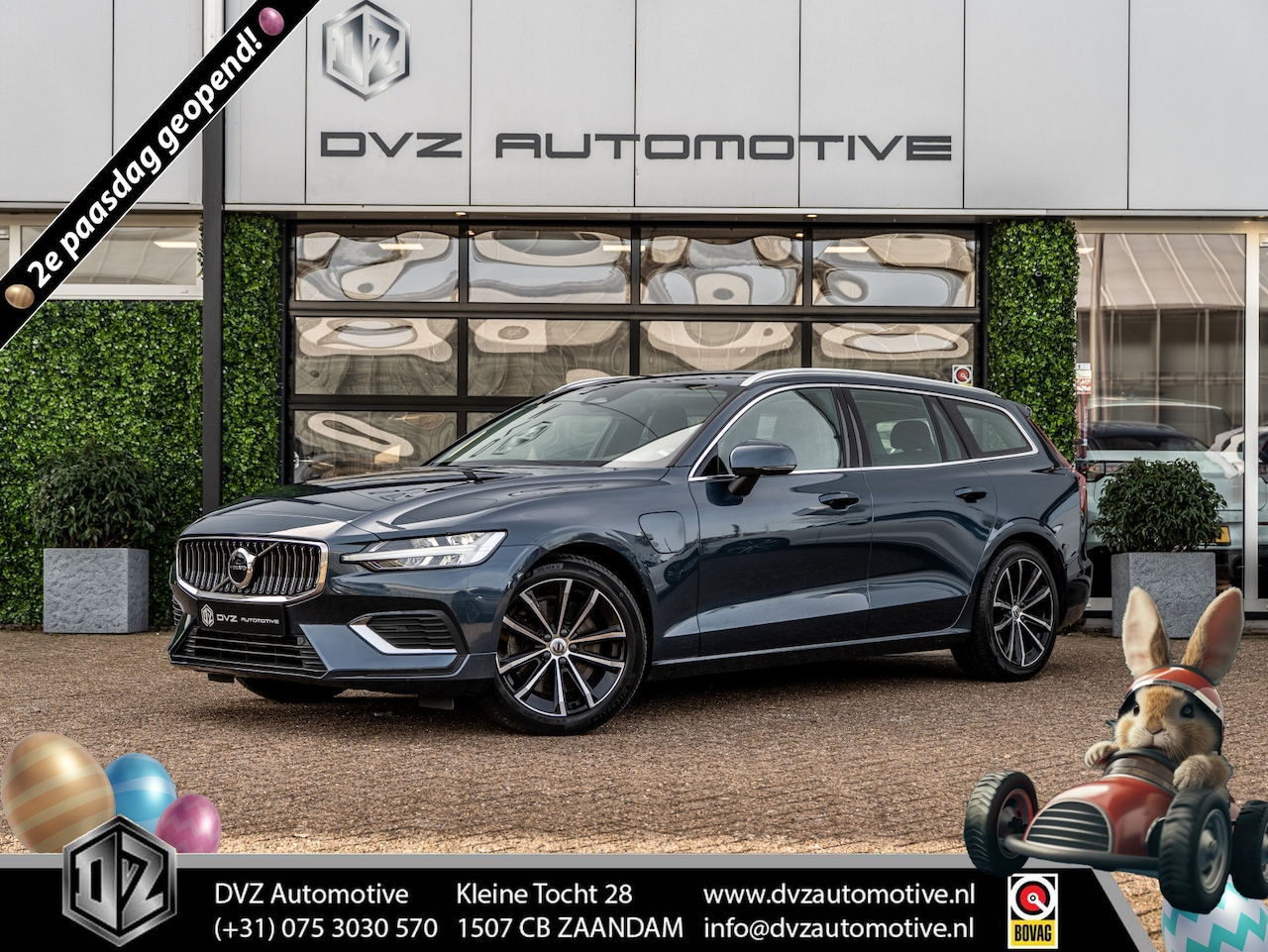Volvo V60 - 2.0 T6 Plug-in hybrid AWD Core Bright | LED | Trekhaak | BTW | - AutoWereld.nl