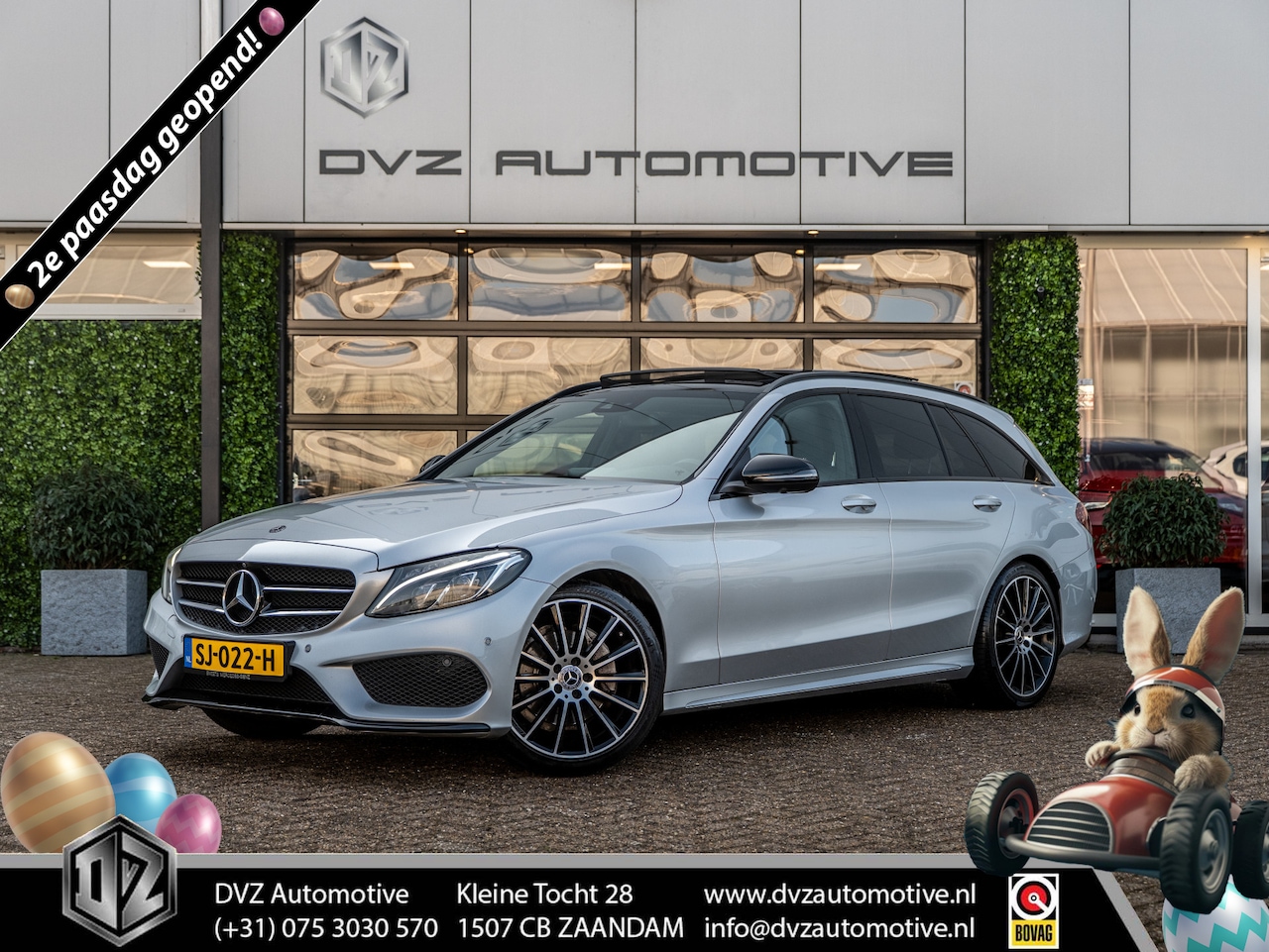 Mercedes-Benz C-klasse Estate - 180 Sport Edition Premium Plus | AMG Night | Pano | Memory | Burmester | 360 Camera - AutoWereld.nl