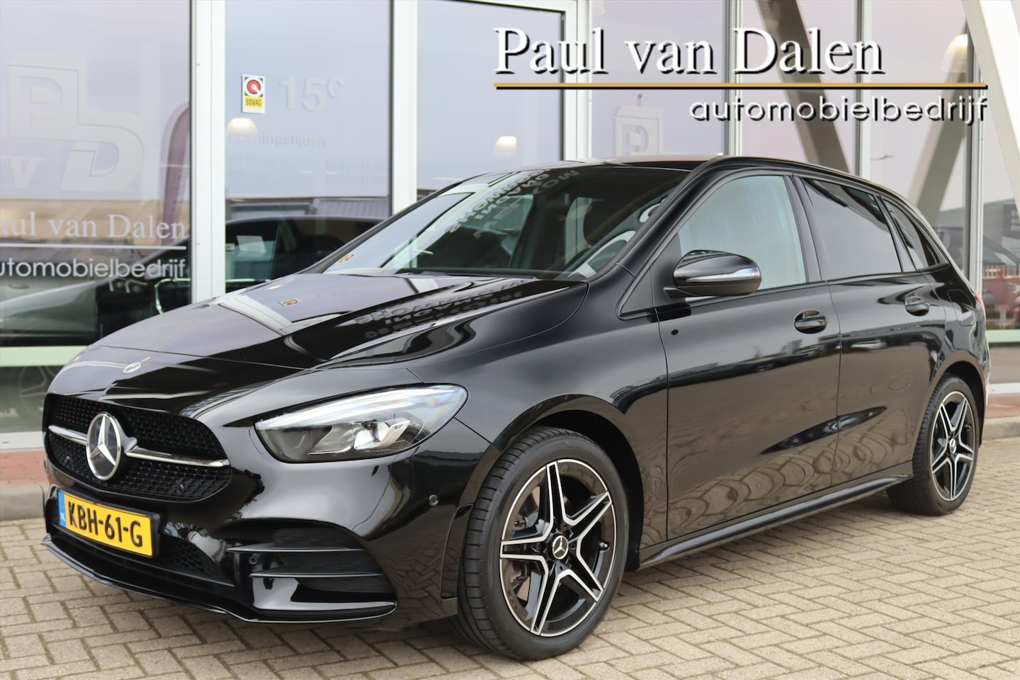 Mercedes-Benz B-klasse - B250e AUTOMAAT AMG NIGHT EDITION Navi | Sfeerverlichting | Stoelverw. | Half leer | Led | - AutoWereld.nl