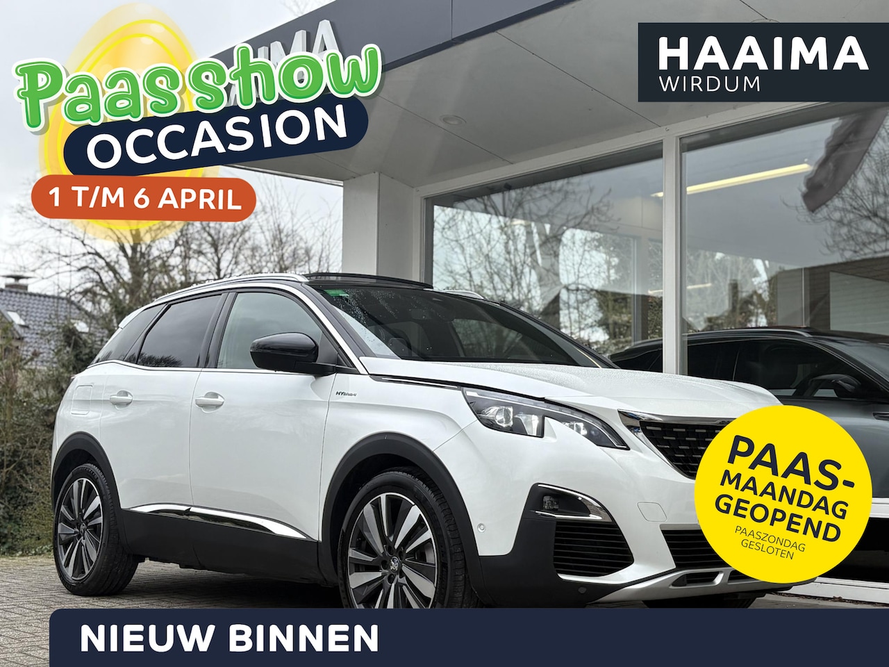 Peugeot 3008 - 1.6 HYbrid4 300 GT Avantage | Elektr. achterklep | Full LED | Schuif-/kanteldak | Adaptiev - AutoWereld.nl