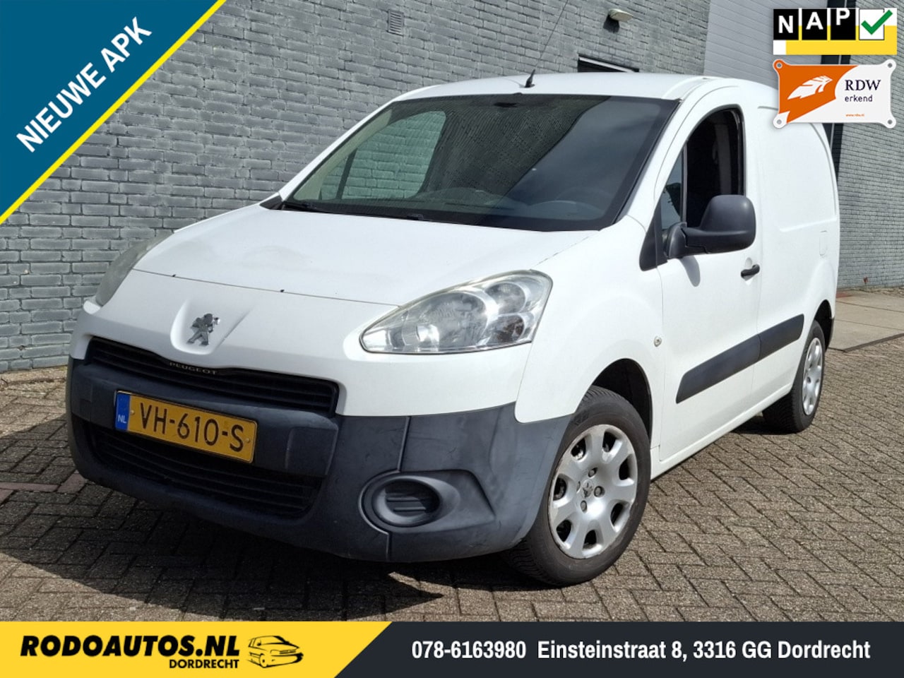 Peugeot Partner - 120 1.6 HDI L1XR Profit+ Airco APK 11-27 ✅ - AutoWereld.nl