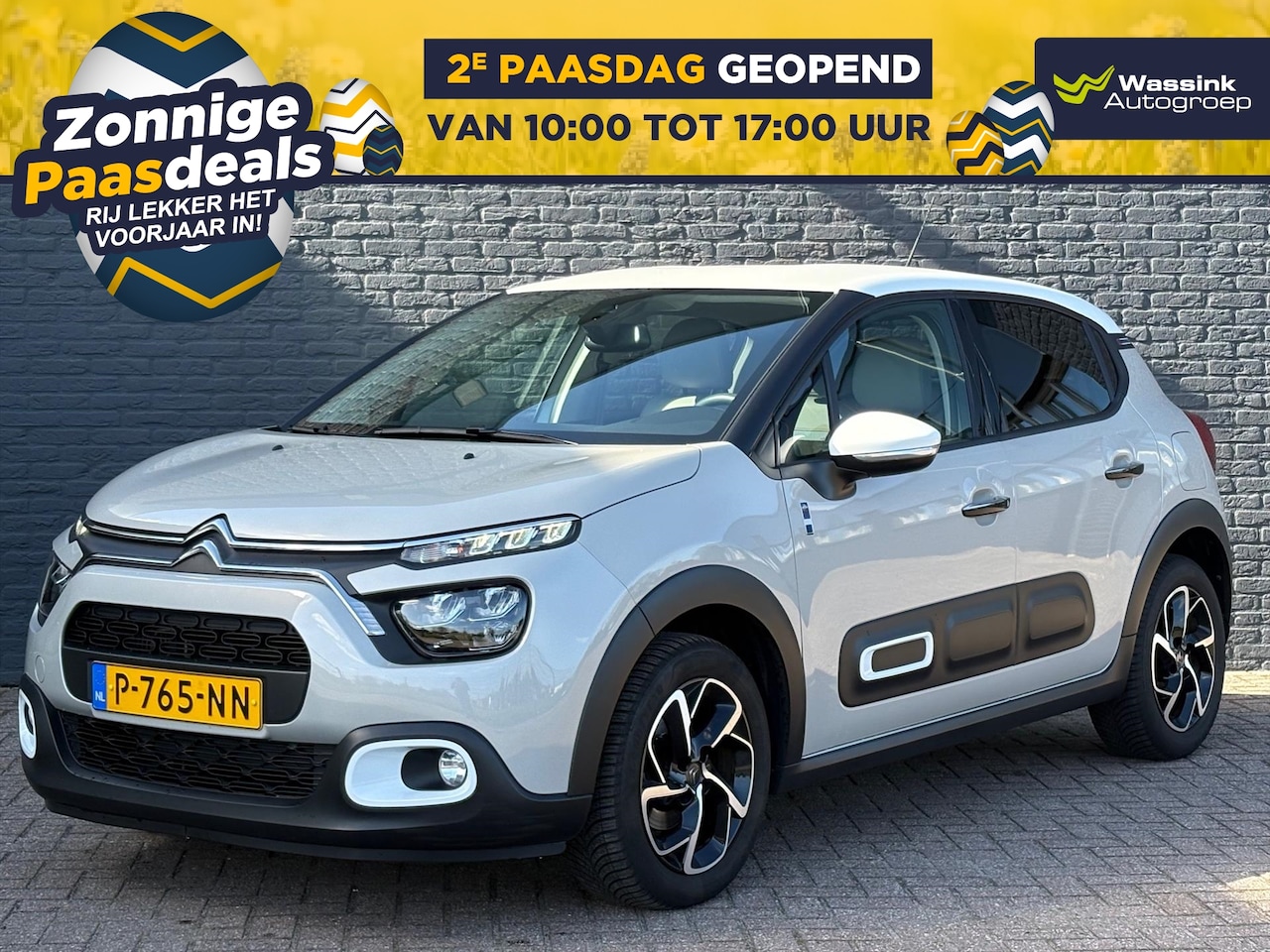 Citroën C3 - 1.2 PureTech 110pk Saint James | 1 Eigenaar | Stoelverwarming | Unieke Uitvoering | CarPla - AutoWereld.nl