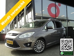 Ford Grand C-Max - 1.6 EcoBoost Titanium | 1E EIGENAAR | VIERSEIZOENEN BANDEN || TREKHAAK | PANORAMADAK |